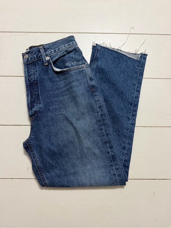 Agolde Denim - AGOLDE Riley Straight Cropped Jeans